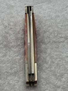 Parker Edwards Vintage Made In Alabama USA Eagle Brand Knives Large Trapper (#60)