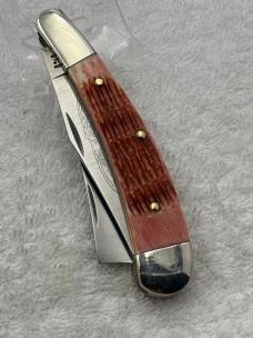 Parker Edwards Vintage Made In Alabama USA Eagle Brand Knives Large Trapper (#60)