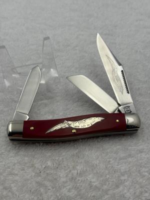 Schrade Walden American Eagle E3 Stockman Ltd Ed Made In USA 59