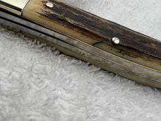 Browning Vintage Made In Germany Stag Handle 3 Blade Stockman (#58)