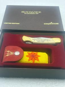 Schrade Cutlery Sundance Scrimshaw Knife USA Limited Edition Vintage Rare