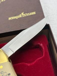 Schrade Cutlery Sundance Scrimshaw Knife USA Limited Edition Vintage Rare