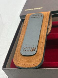 Schrade Cutlery Cowboy Commemorative Scrimshaw Knife Made In USA Limited Edition Vintage And Rare