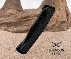 Civivi Knives Vexillum C23003D1 Black G10 Nitro-V Stainless Flipper Pocket Knife