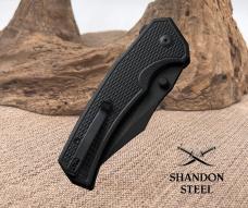 Civivi Knives Vexillum C23003D1 Black G10 Nitro-V Stainless Flipper Pocket Knife