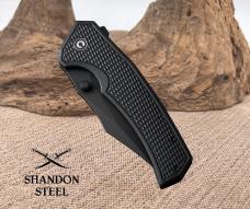 Civivi Knives Vexillum C23003D1 Black G10 Nitro-V Stainless Flipper Pocket Knife