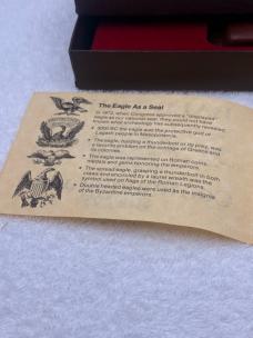 Schrade + 1782-1982 Limited Edition Bald Eagle Scrimshaw LB5 Lockback Hunter Made In USA Vintage