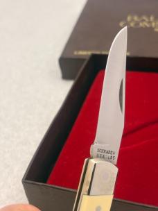 Schrade + 1782-1982 Limited Edition Bald Eagle Scrimshaw LB5 Lockback Hunter Made In USA Vintage