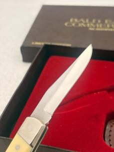 Schrade + 1782-1982 Limited Edition Bald Eagle Scrimshaw LB5 Lockback Hunter Made In USA Vintage