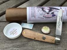 Great Eastern Cutlery 394124 Fiddleback Maple #157 Maple Leaf Shield 