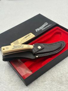 Schrade Sharpfinger Scrimshaw ( Mountain Lion) SC-502 New In Box