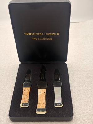 Parker Cutlery Co Gunfighters Series II quotThe Clantonsquot Limited Edition Vintage