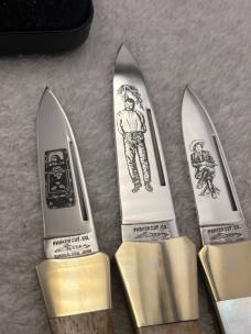 Parker Cutlery Co Gunfighters Series II "The Clantons" Limited Edition Vintage