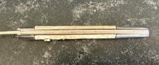 Imperial Toothpick Switchblade Knife, Cracked Ice Celluloid Scale, Used