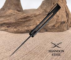 Civivi Synergy3 Linerlock Folding Damascus TrailingPoint Pocket Knife C20075ADS1