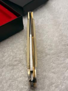 Schrade USA 1980 Scrimshaw Folding 1 Blade Hunter Linerlock SC-500 ( Mountain Goats)