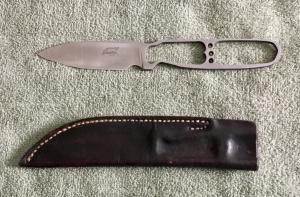 Custom Riddles Oklahoma City OK Backpacker Knife Mint