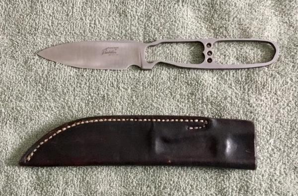 Custom Riddles Oklahoma City OK Backpacker Knife Mint