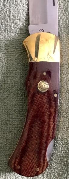 Falcon Puma 4 Star Style Lockback Knife Mint