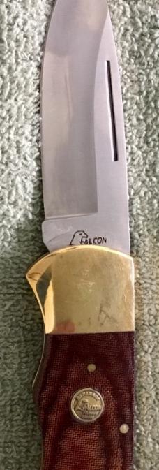 Falcon Puma 4 Star Style Lockback Knife Mint