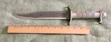 Taiwan Made Stainless Buckmaster 184 Copy W/Accessories c. 1980’S