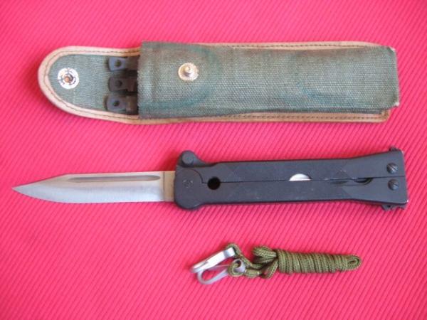 Vintage Polish Demolition Military Multi-Tool Switchblade Knife