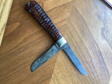 Vintage KA-BAR REG US PAT OFF JUMBO TRAPPER