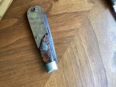 Vintage KA-BAR REG US PAT OFF JUMBO TRAPPER