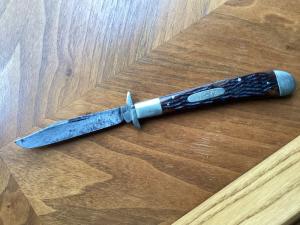 VINTAGE UNION CUT CO OLEA NY USA SWING GUARD TRAPPER
