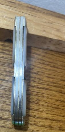 WINCHESTER TRADE MARK MADE IN USA PEARL HANDLE TRAPPER POCKET KNIFE