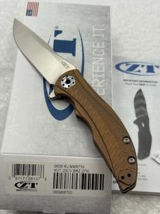 Zero Tolerance ZT0609 R J Martin Designed Flipper Knife NIB Made In USA Discontinued