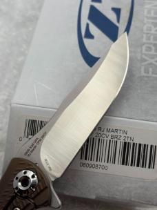 Zero Tolerance ZT0609 R J Martin Designed Flipper Knife NIB Made In USA Discontinued