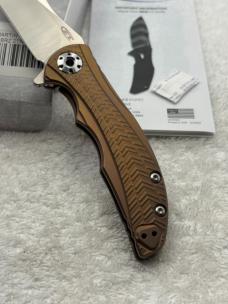 Zero Tolerance ZT0609 R J Martin Designed Flipper Knife NIB Made In USA Discontinued
