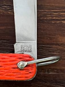 VINTAGE SCHRADE WALDEN MC-1 POCKET KNIFE