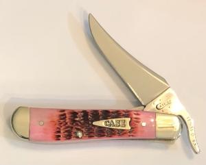 New in Original Box 2015 Case Raspberry Bone Russlock