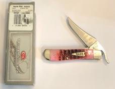 New in Original Box 2015 Case Raspberry Bone Russlock
