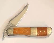 New Without Box 2005 Case Brown Appaloosa Russlock