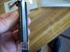 Hubertus Knife Shellpuller Patronenzieher Solingen Large Size 11 Exotic Black Ebonywood UNUSED NIB.