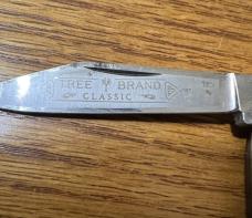 BOKER SOLIGEN GERMANY TREE BRAND CLASSIC 280 WHITTLER - WOOD HANDLES - 3 1/2