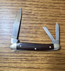 BOKER SOLIGEN GERMANY TREE BRAND CLASSIC 280 WHITTLER - WOOD HANDLES - 3 1/2