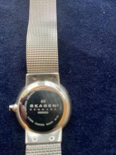 SKAGEN, Denmark, All Stainless, Ultra-Slim, Silver Mesh Band, Fashionable Dress Ladies Quartz Watch
