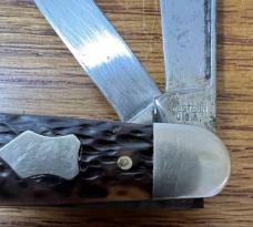 VINTAGE '61-'77 WESTERN USA 657 POCKET KNIFE W/ PUNCH BLADE