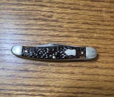 VINTAGE '61-'77 WESTERN USA 657 POCKET KNIFE W/ PUNCH BLADE