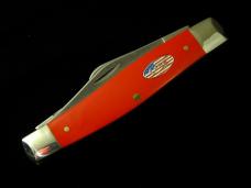 Case xx 2024 Red Synthetic Large Stockman Knife 73929 Flag Shield USA Made NMIB 4375 Carbon Steel