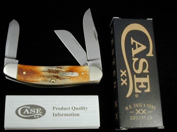 Case xx 2025 6.5 Bone Stag Sowbelly Stockman Knife 65313 USA Made NIB TB6.55339 SS