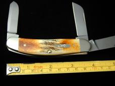 Case xx 2025 6.5 Bone Stag Sowbelly Stockman Knife 65313 USA Made NIB TB6.55339 SS