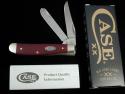 Case xx 2023 Mulberry Synthetic Mini Trapper Knife 30461 USA Made NMIB 4207 SS