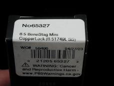 Case xx 2023 6.5 Bone Stag Mini Copperlock Knife 65327 USA Made NIB 6.51749L SS