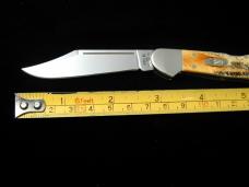 Case xx 2023 6.5 Bone Stag Mini Copperlock Knife 65327 USA Made NIB 6.51749L SS