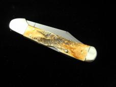 Case xx 2023 6.5 Bone Stag Mini Copperlock Knife 65327 USA Made NIB 6.51749L SS